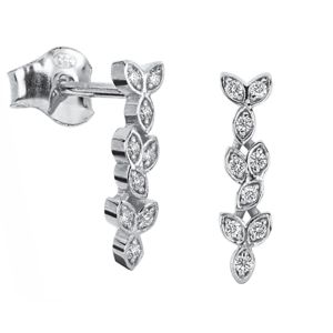 Kohinoor Swan diamant örhängen i vit guld 143-433V-09 main product photo