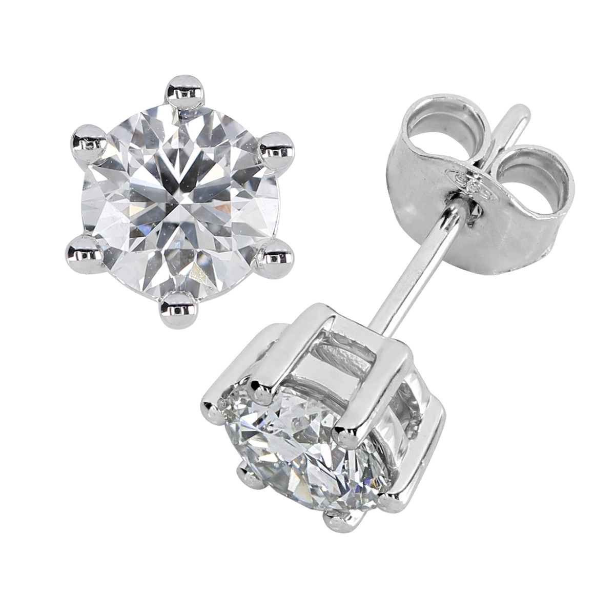 Kohinoor Theia diamantörhängen i vitguld 1.00 ct 143-460V-200L