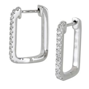 Kohinoor diamanthoops i vitguld 143-9852V main product photo