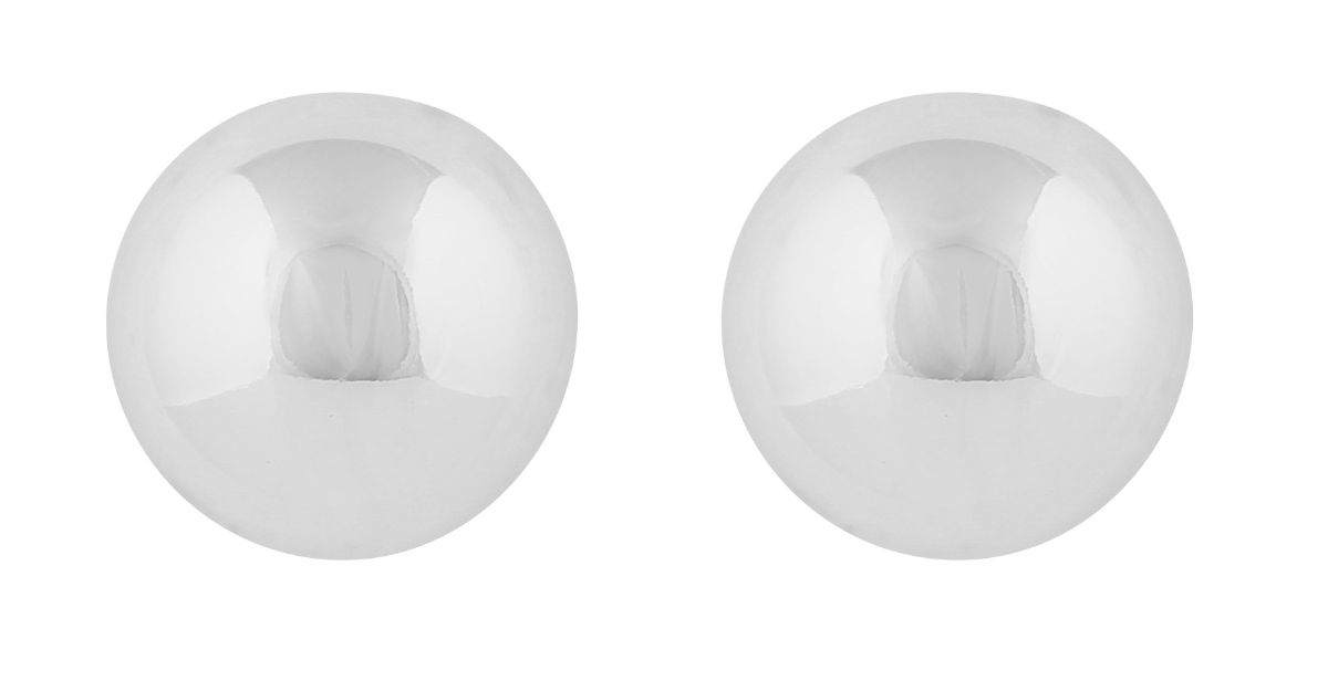 SNÖ of Sweden Billie big silverfärgade örhängen 1331-6900256