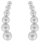 SNÖ of Sweden Billie funky silverfärgade örhängen 1331-7200256