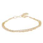 SNÖ of Sweden Mayfair stone double armband guldfärgat/vit 1340-3200251