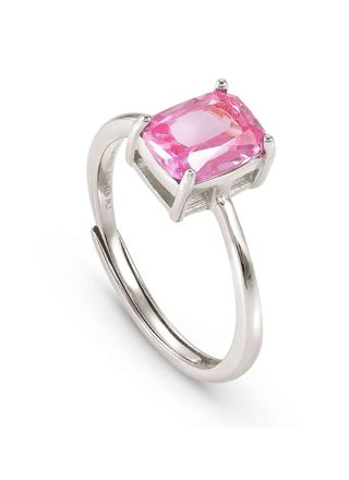 Nomination Color Wawe silver pink ring enstensring 149824/028