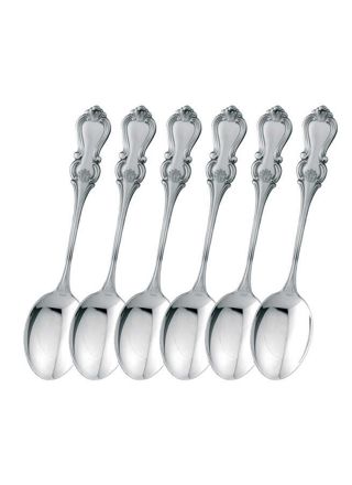 Romantiikka matskedar i silver, 6 st