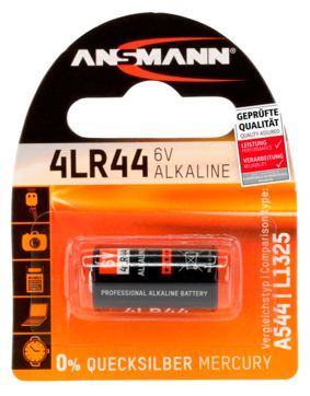 Ansmann alkaliskt batteri 4LR44 6V