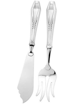 Finland kakspade i silver
