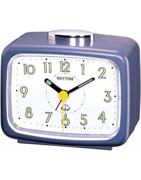 Rhythm Väckarklocka Blå 4RA456-WR04