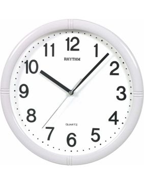 Rhythm Väggklocka Vit CMG434-NR03 28cm
