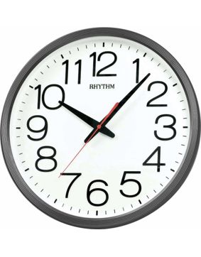 Rhythm Väggklocka Svart CMG495-NR02 36cm