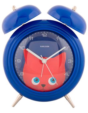 Karlsson Peekaboo Cat väckarklocka KA5980DB