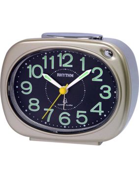 Rhythm Väckarklockaguld CRA814-NR18