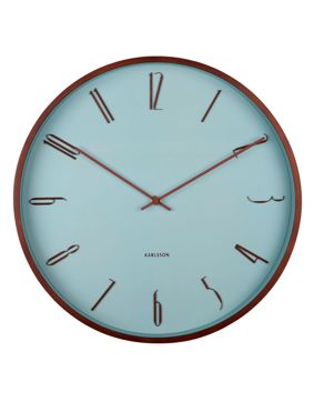 Karlsson väggklocka Scandia misty blue KA6014BL