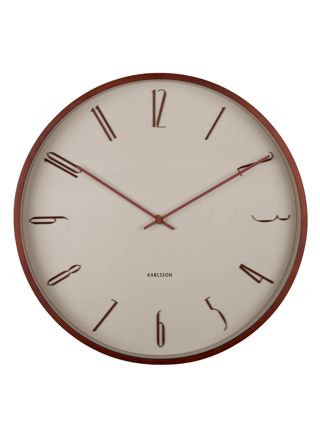 Karlsson väggklocka Scandia warm grey KA6014WG