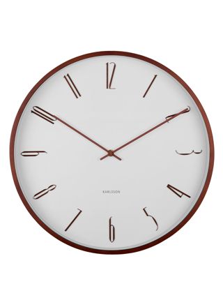 Karlsson väggklocka Scandia white KA6014WH