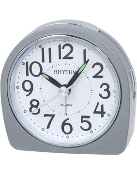 Rhythm Väckarklocka Silver CRE864-NR19