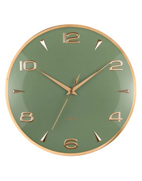 Karlsson väggklocka Sienna Glow jungle green KA6017GR