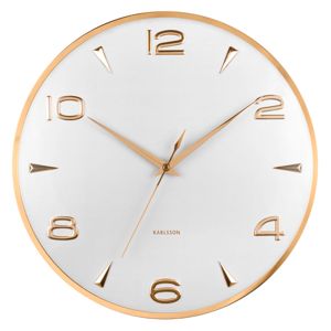 Karlsson väggklocka Sienna Glow white KA6017WH main product photo