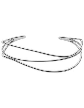 Skagen armband Kariana Silver-Tone Wire Bracelet SKJ1124040