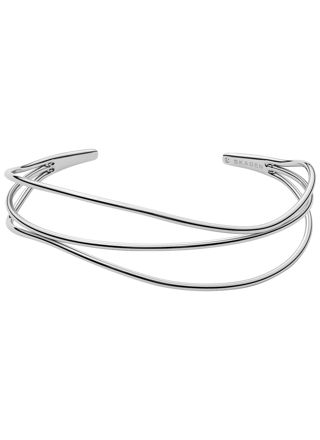 Skagen armband Kariana Silver-Tone Wire Bracelet SKJ1124040