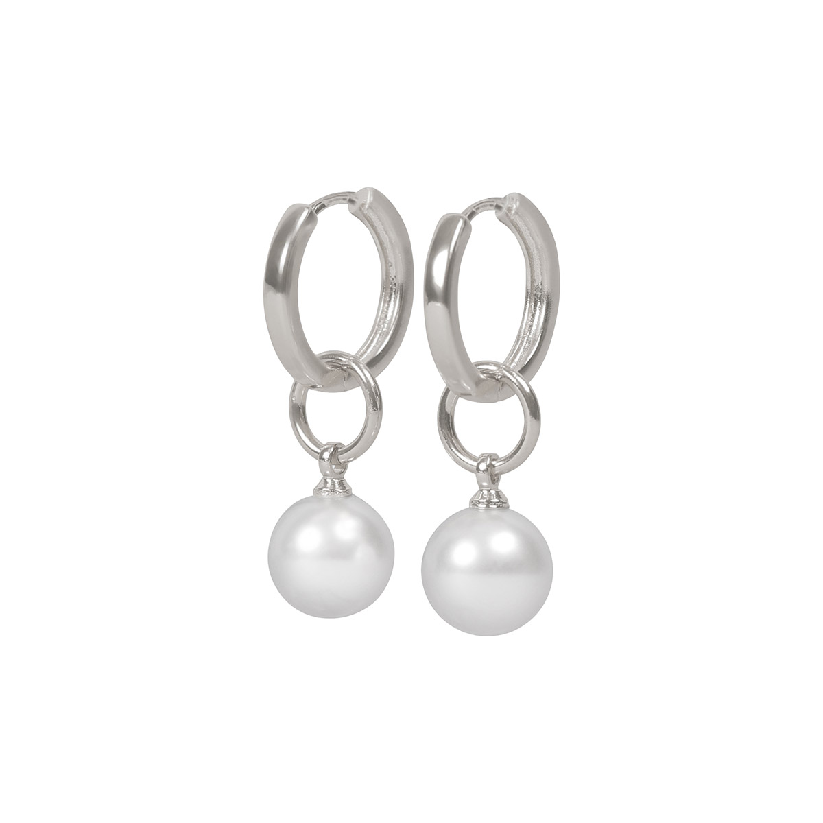 Snö of Sweden Largo örhängen med pärla 1413-6800 010-ONE