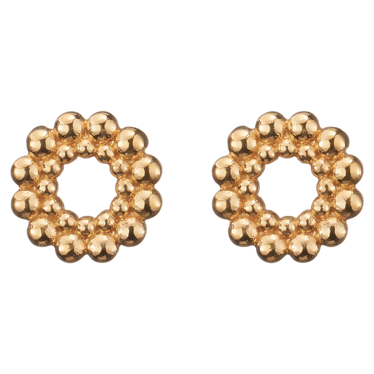 Kalevala Circle of Light stiftörhängen guld 1669482T