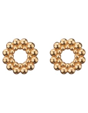 Kalevala Circle of Light stiftörhängen guld 1669482T