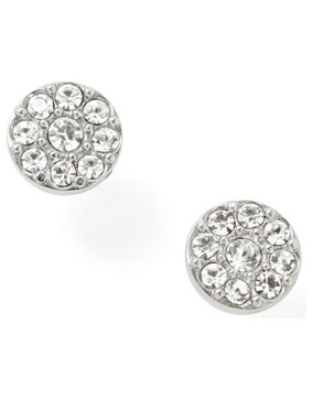 Fossil örhängen Disc Silver-Tone Studs JF00828040