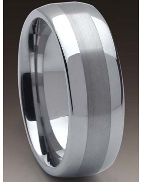 Bosie titan / tungsten ring 8mm TI&TU118