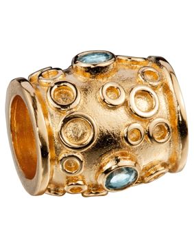 Kalevala Child-Charm guld 2 stenar 1816292AKV