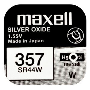 Maxell SR44W silveroxidbatteri 357 main product photo