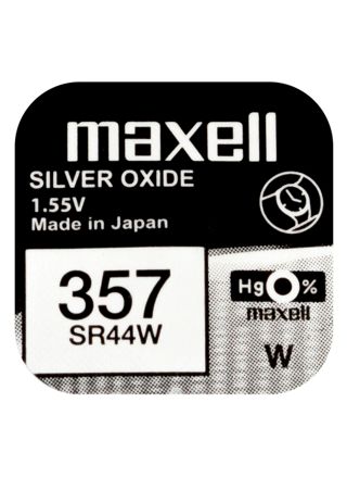 Maxell SR44W silveroxidbatteri 357