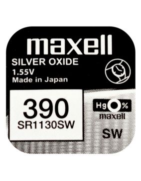 Maxell SR1130SW silveroxidbatteri 390