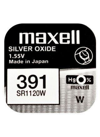 Maxell SR1120W silveroxidbatteri 391