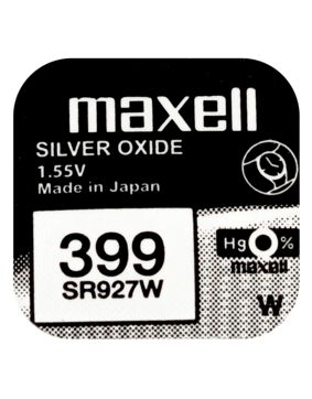 Maxell SR927W silveroxidbatteri 399