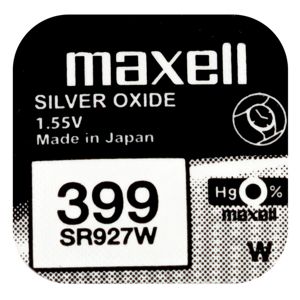 Maxell SR927W silveroxidbatteri 399 main product photo