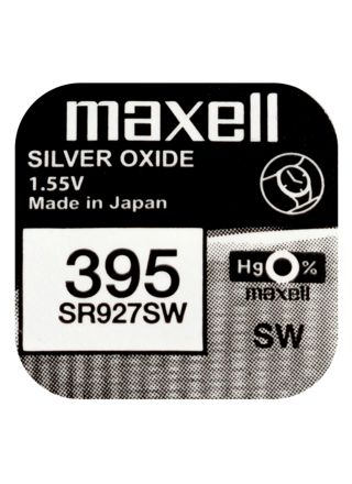 Maxell SR927SW silveroxidbatteri 395