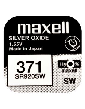 Maxell SR920SW silveroxidbatteri 371