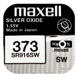 Maxell SR916SW silveroxidbatteri 373 main product photo