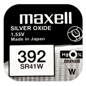 Maxell SR41W silveroxidbatteri 392 main product photo