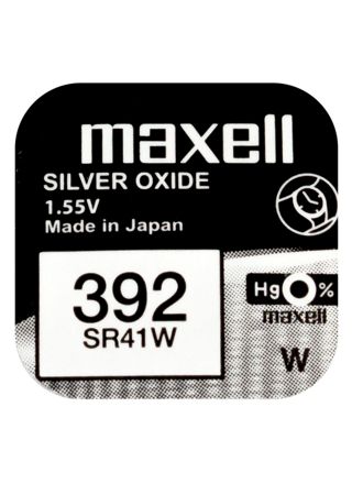 Maxell SR41W silveroxidbatteri 392