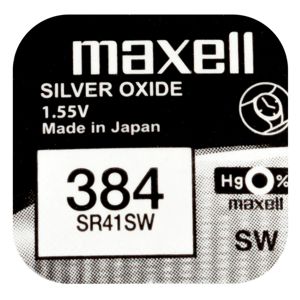 Maxell SR41SW silveroxidbatteri 384 main product photo