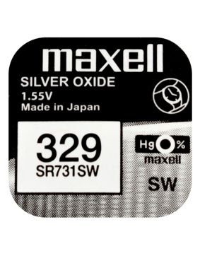 Maxell SR731SW silveroxidbatteri 329