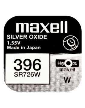 Maxell SR726W silveroxidbatteri 396