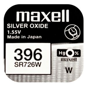 Maxell SR726W silveroxidbatteri 396 main product photo