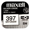 Maxell SR726SW silveroxidbatteri 397