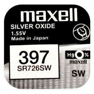 Maxell SR726SW silveroxidbatteri 397 main product photo