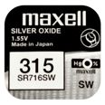 Maxell SR716SW silveroxidbatteri 315