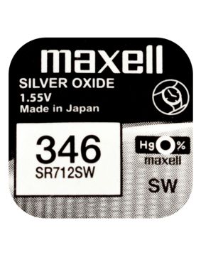 Maxell SR712SW silveroxidbatteri 346