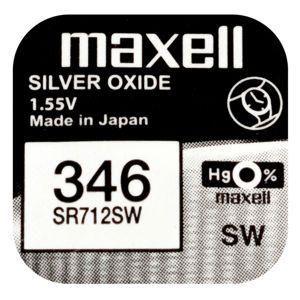 Maxell SR712SW silveroxidbatteri 346 main product photo