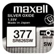 Maxell SR626SW silveroxidbatteri 377